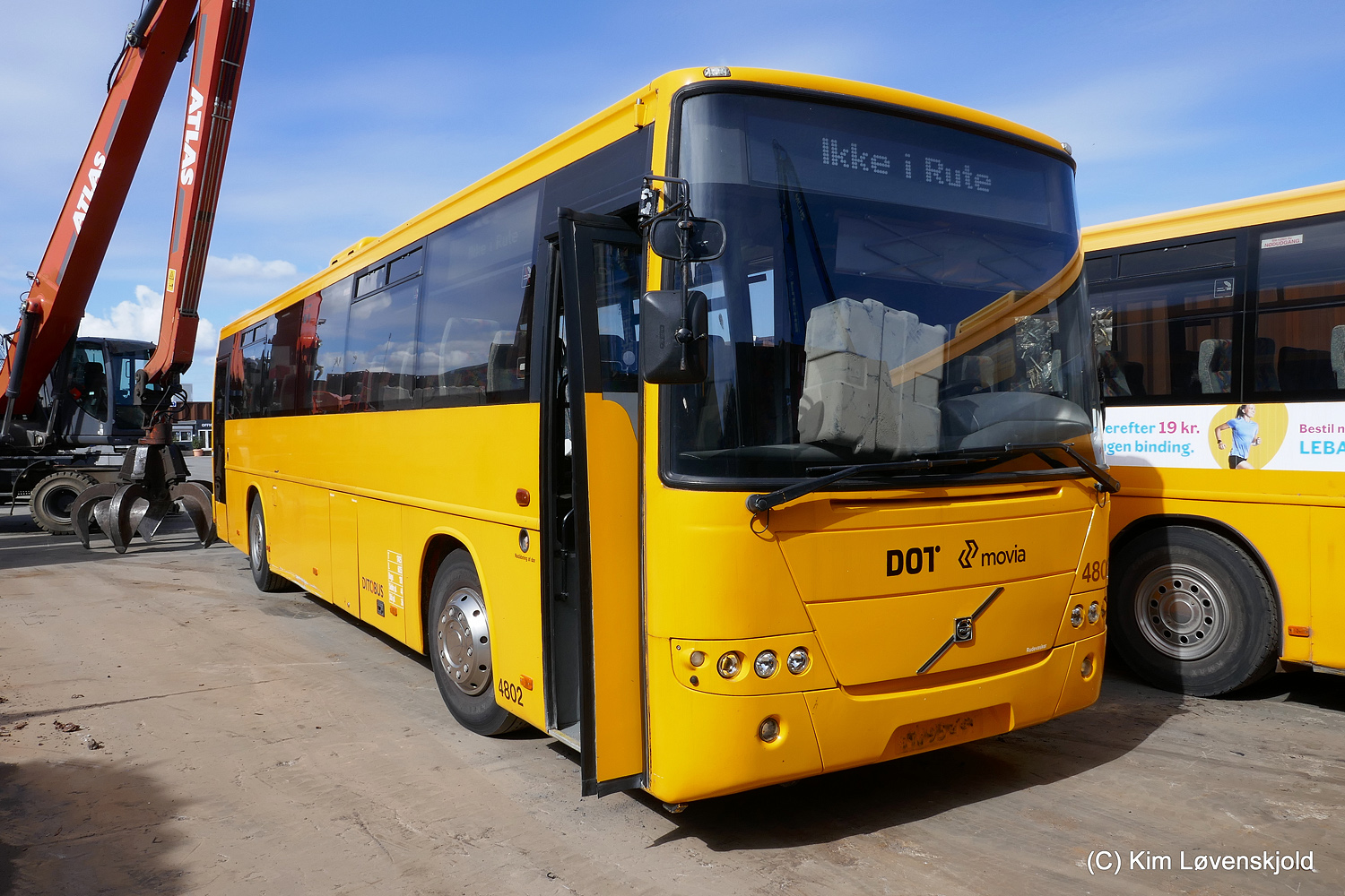 Дания, Volvo 8700 № 4802 Дания, Volvo 8700 № 4802