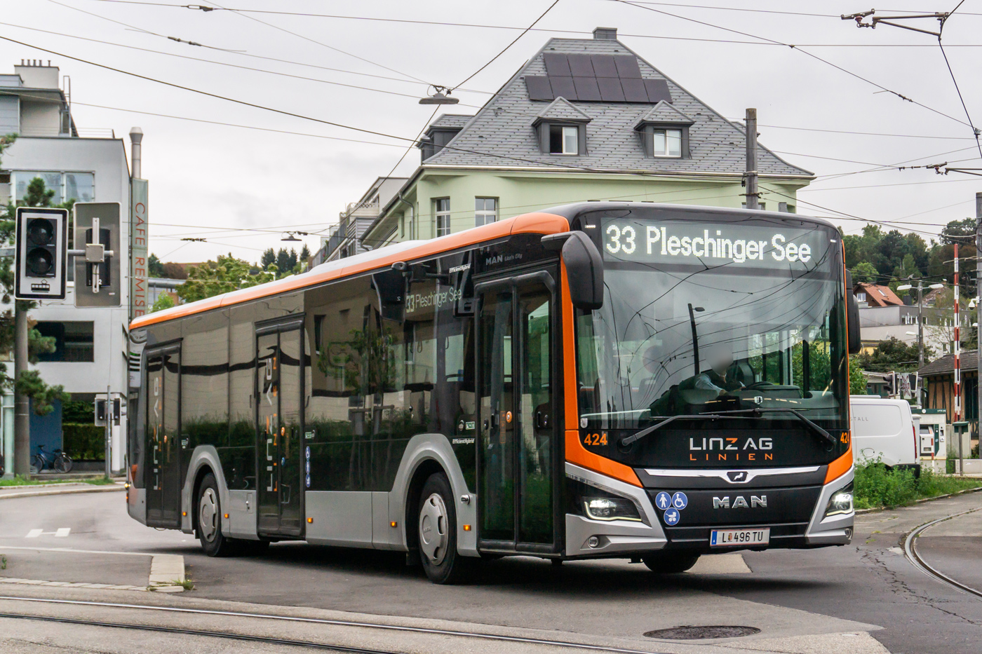 Австрия, MAN 12C Lion's City 12 NL360 EfficientHybrid № 424