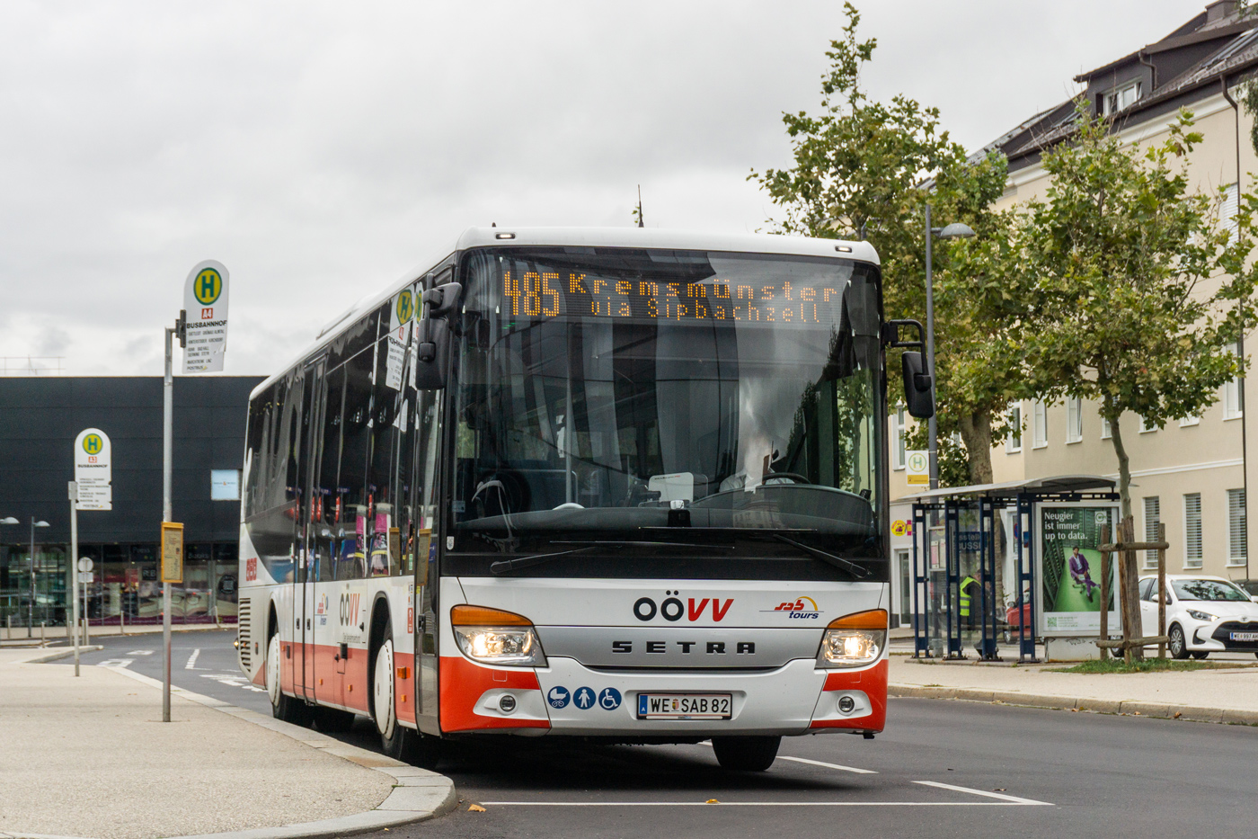 Rakousko, Setra S415LE business č. WE SAB 82