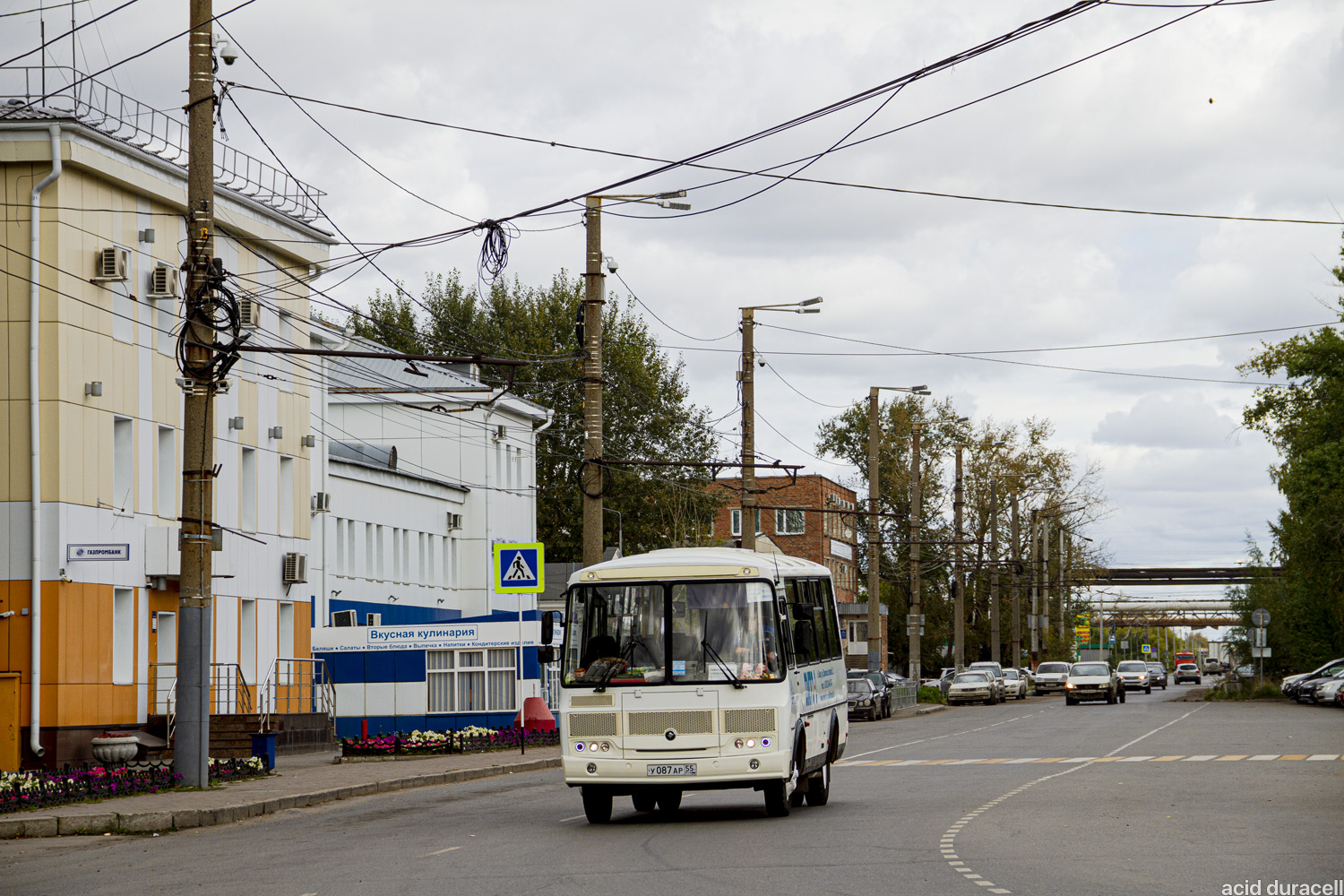 Омская область, ПАЗ-32053 № У 087 АР 55