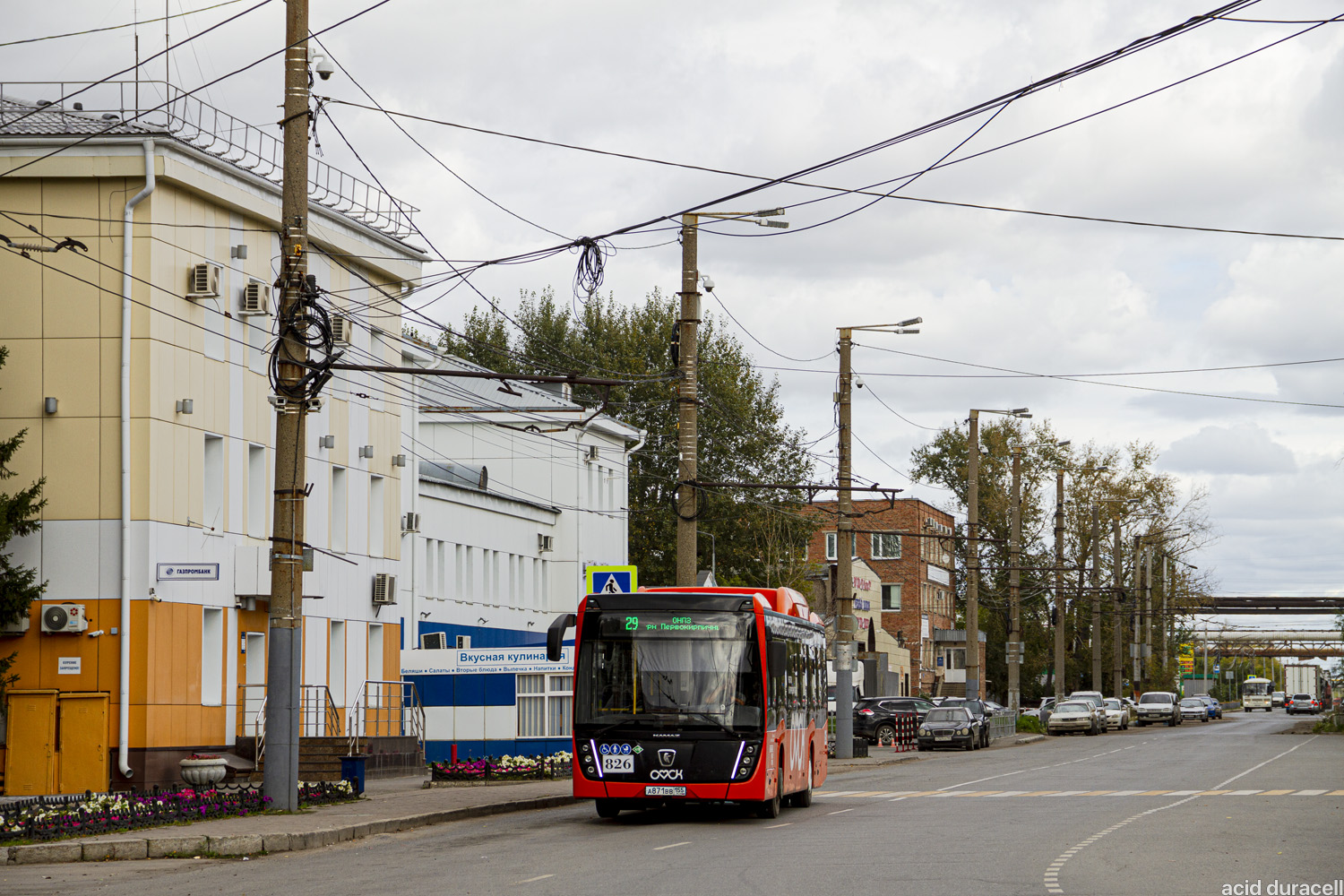 Омская область, НефАЗ-5299-40-57 (CNG) № 826