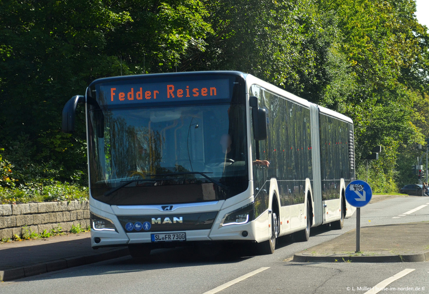 Шлезвиг-Гольштейн, MAN 18C Lion's City 18 NG**0 № SL-FR 7300