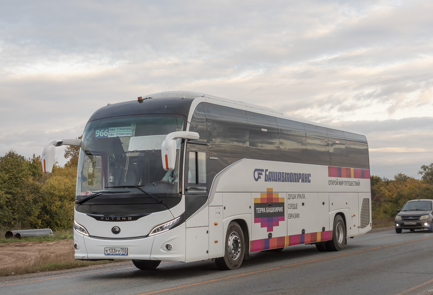 Башкортостан, Yutong C12PRO (ZK6128H) № 0627