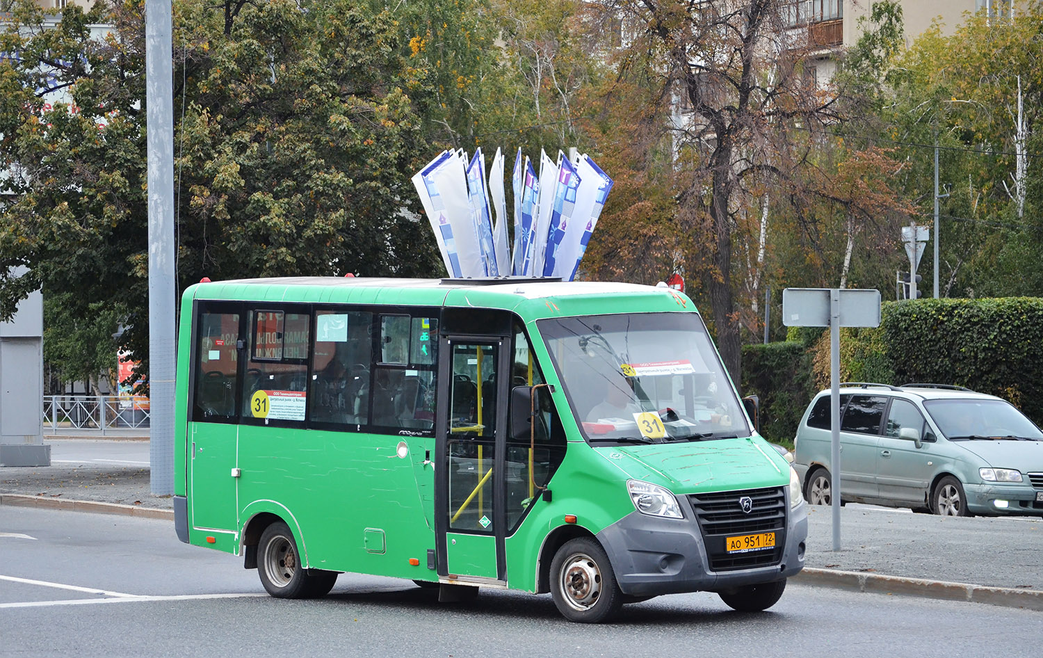 Тюменская область, ГАЗ-A64R45 Next № АО 951 72