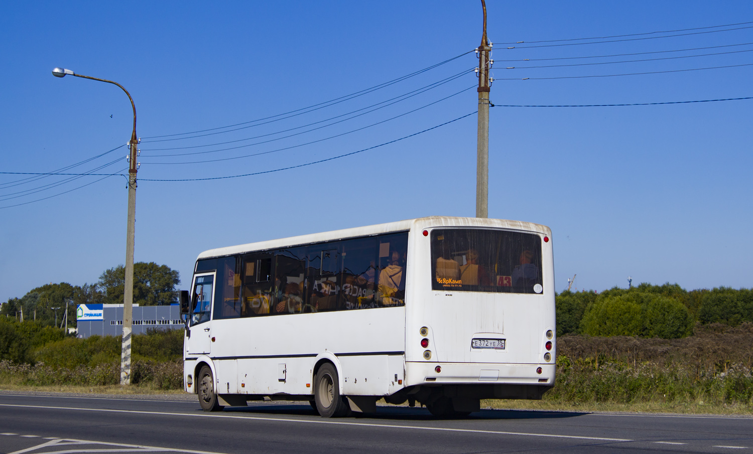 Вологодская область, ПАЗ-320414-05 "Вектор" (1-2) № Е 372 УЕ 35