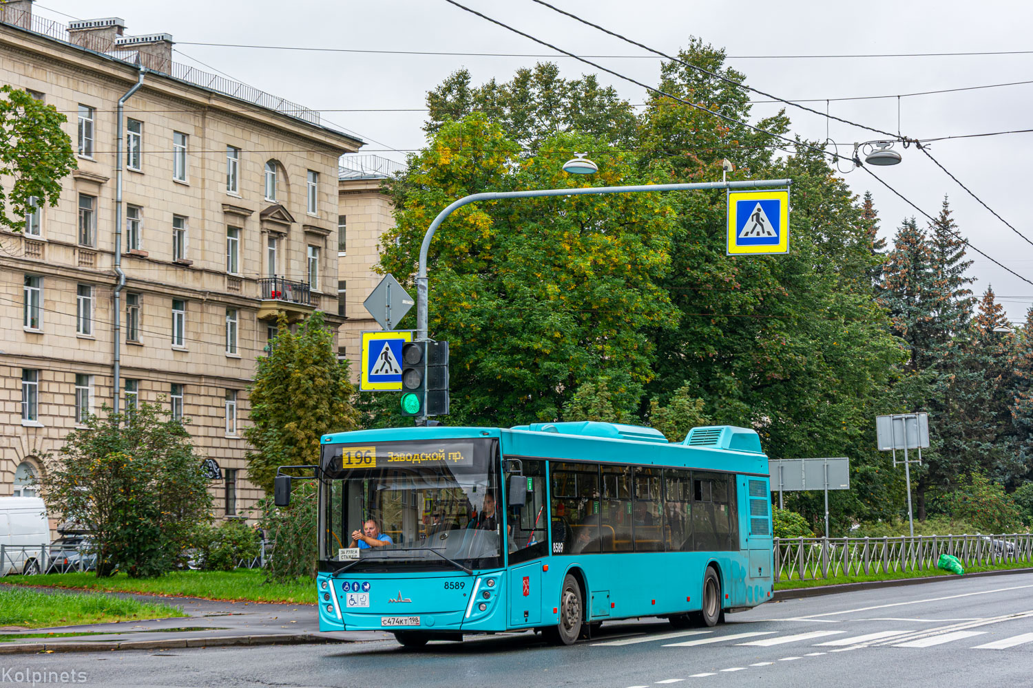 Petrohrad, MAZ-203.047 č. 8589