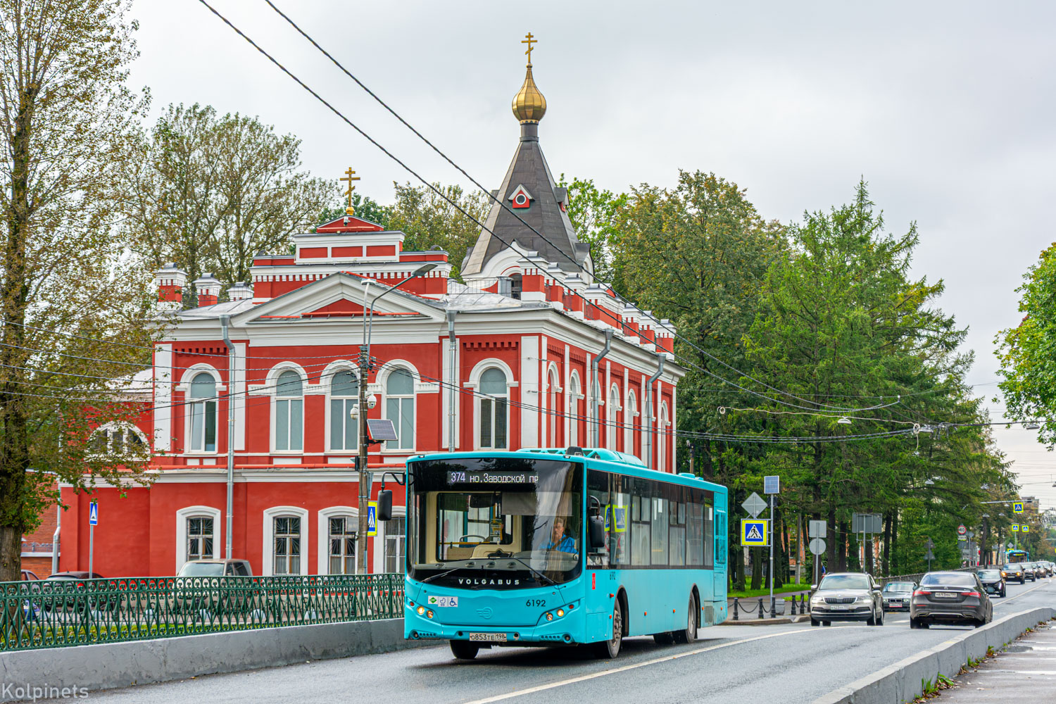 Санкт-Петербург, Volgabus-5270.G2 (LNG) № 6192