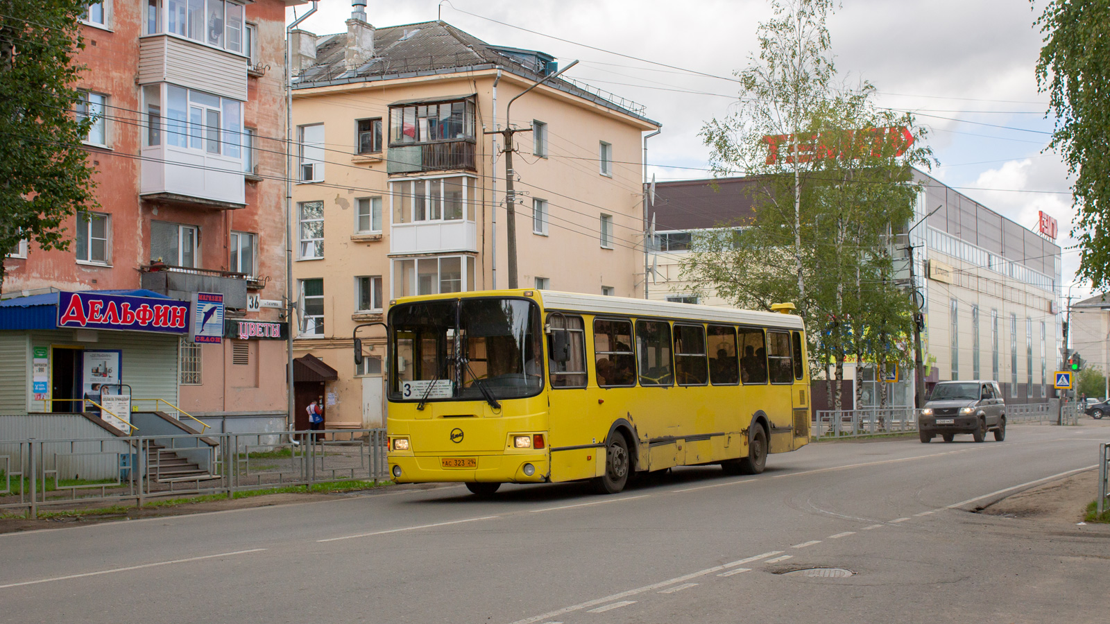 Архангельская область, ЛиАЗ-5256.35 № АС 323 29