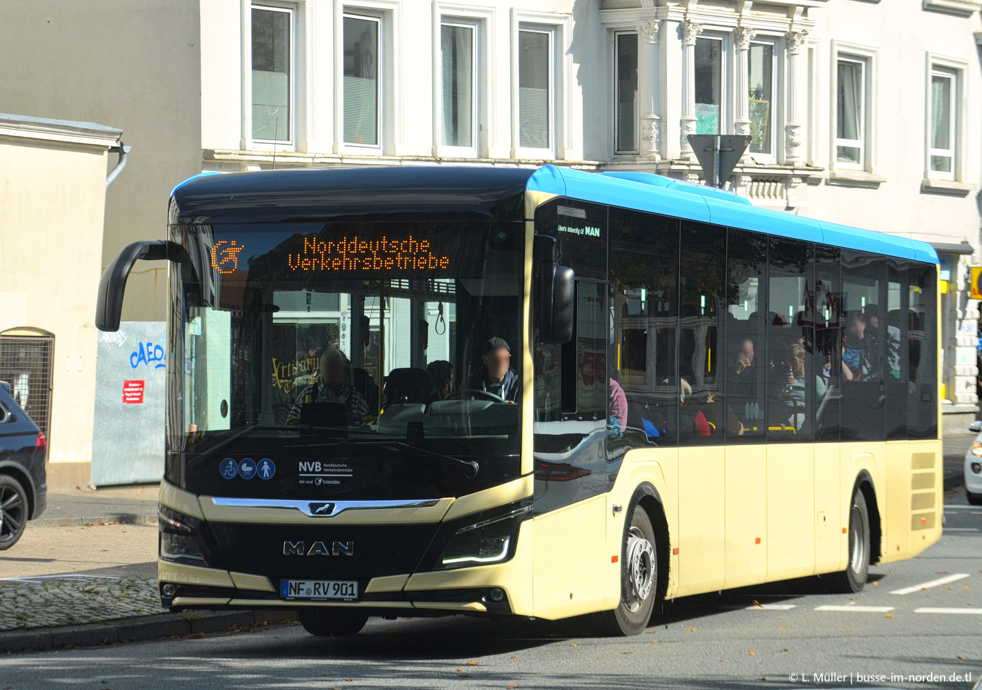 Шлезвиг-Гольштейн, MAN 42C Lion's Intercity LE 12 LEÜ330 № NF-RV 901