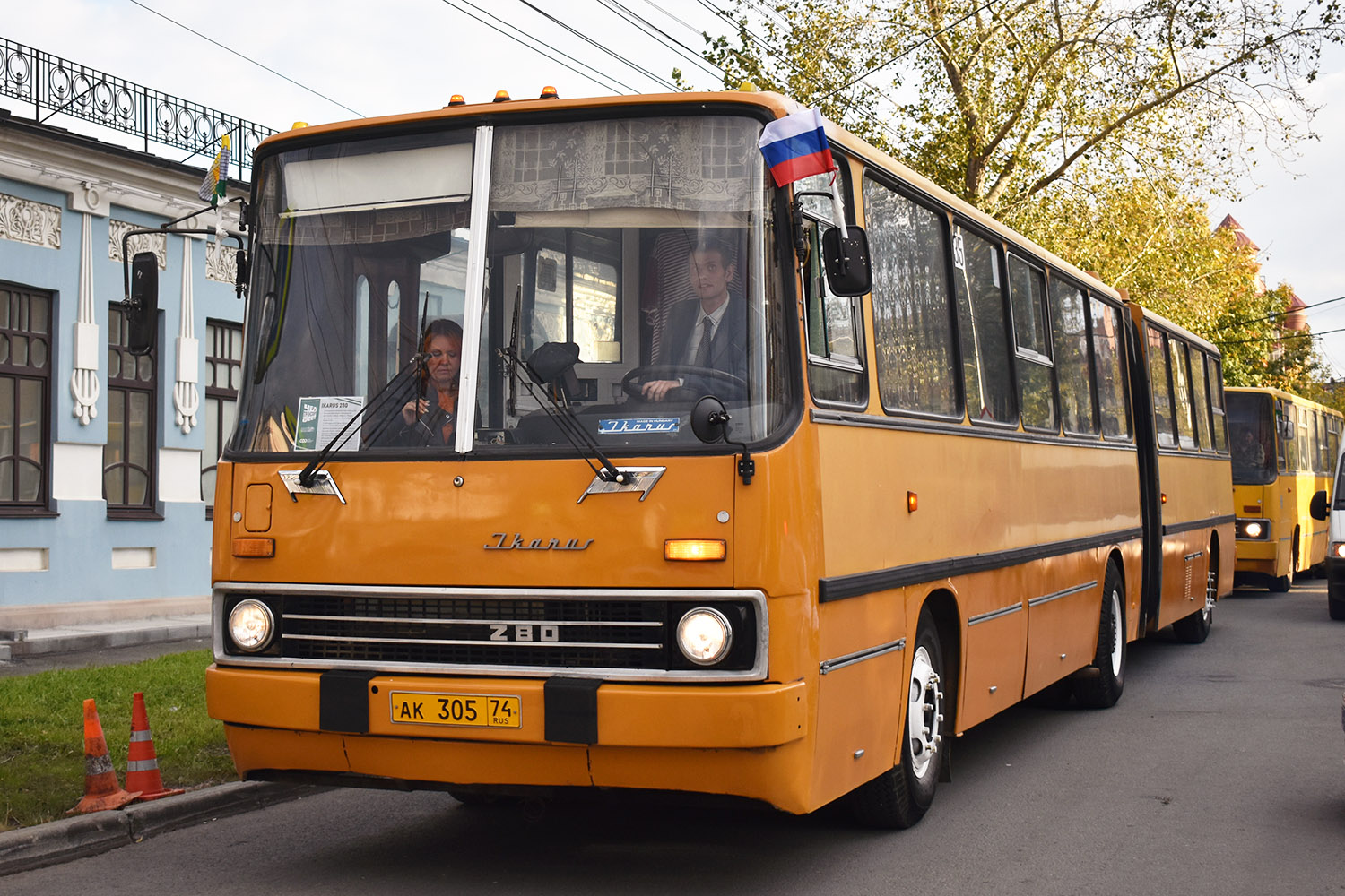 Челябинская область, Ikarus 280.02 № АК 305 74; Челябинская область — ЧелТранспортФест 2025