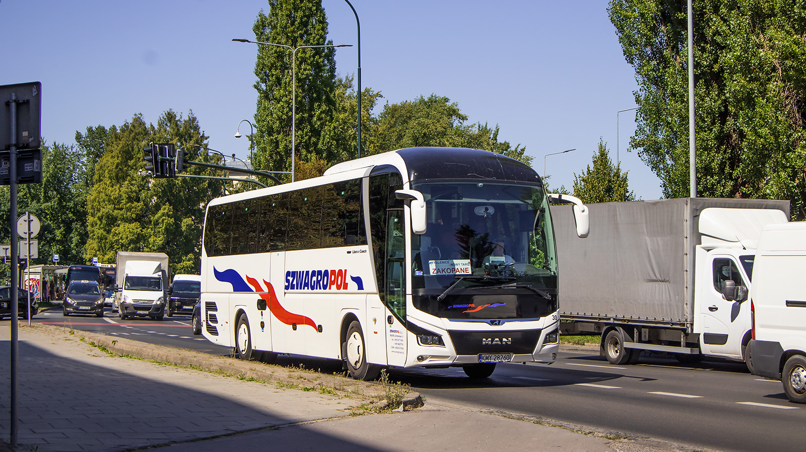 Польша, MAN R07 Lion's Coach RHC424 № 30