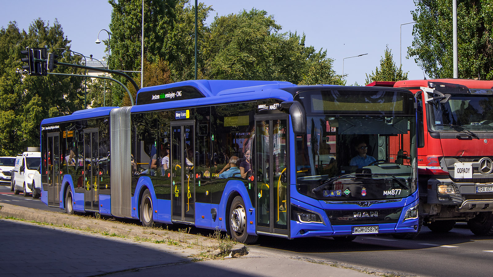 Польша, MAN 18C Lion's City 18 G NG320 № MM877