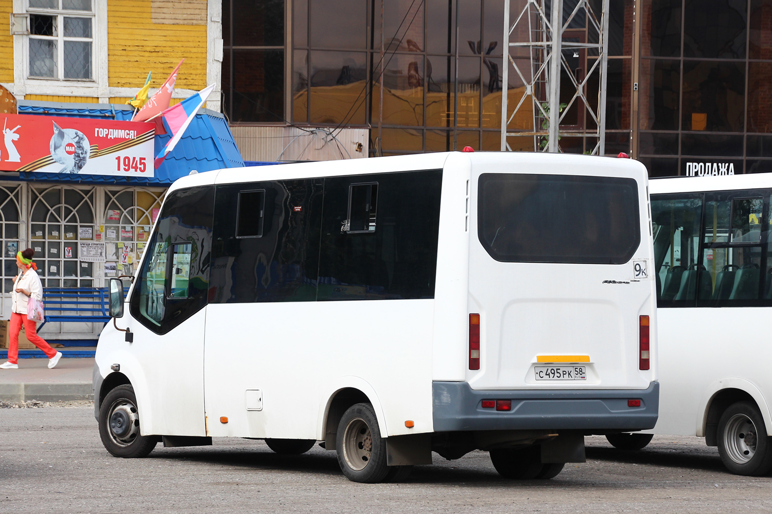 Penza region, GAZ-A64R42 Next Nr. С 495 РК 58