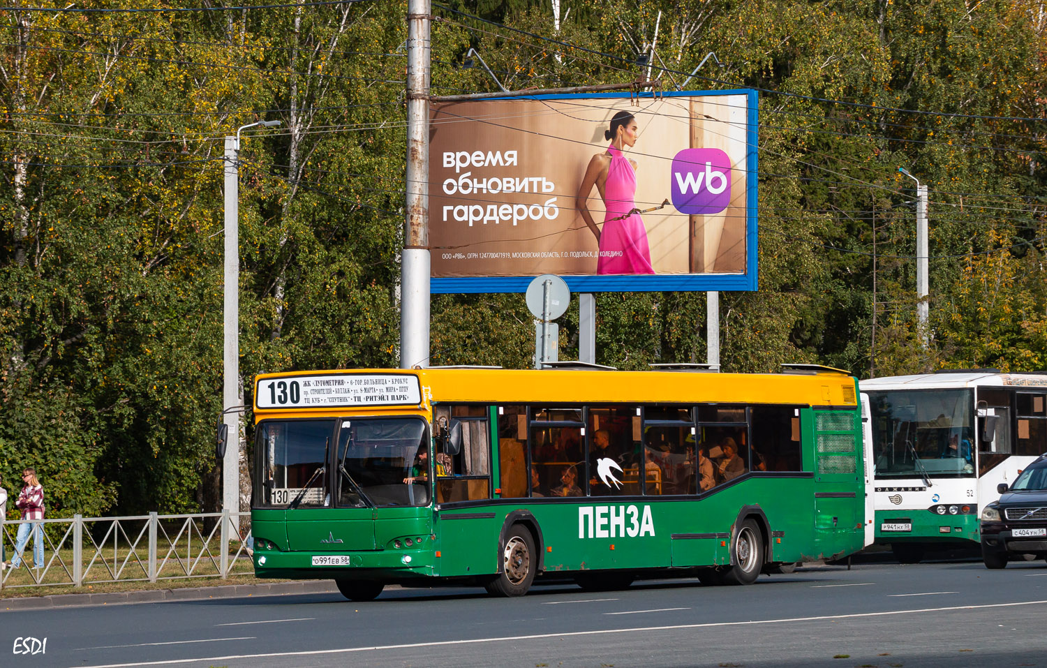 Пензенская область, МАЗ-103.465 № О 991 ЕВ 58