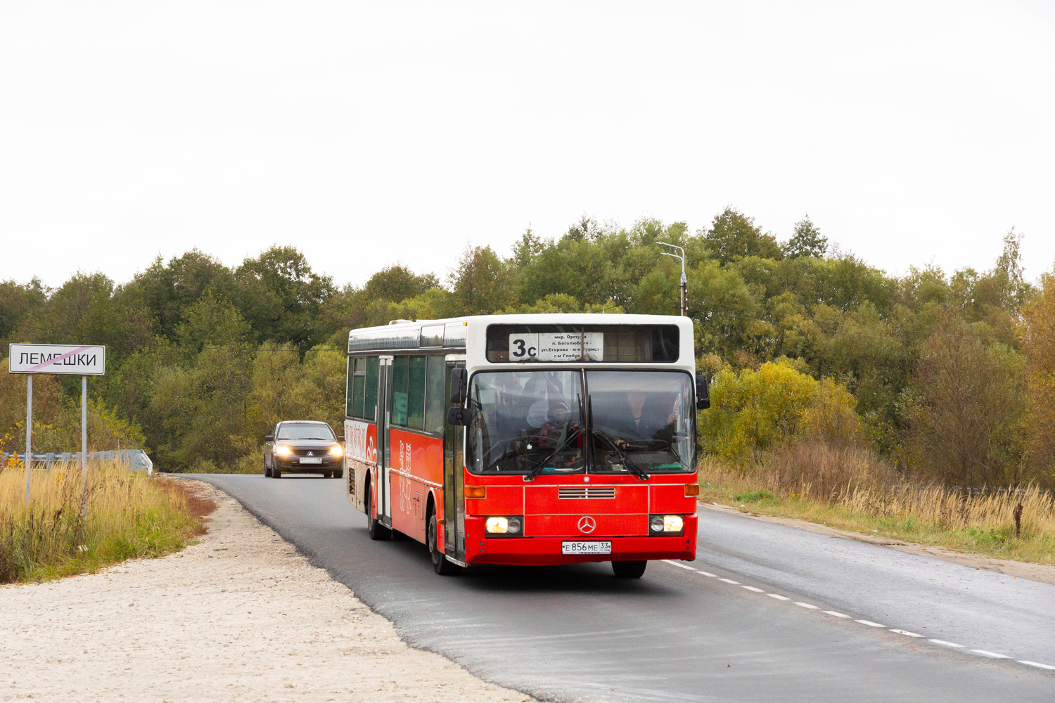 Владимирская область, Mercedes-Benz O405 № Е 856 МЕ 33