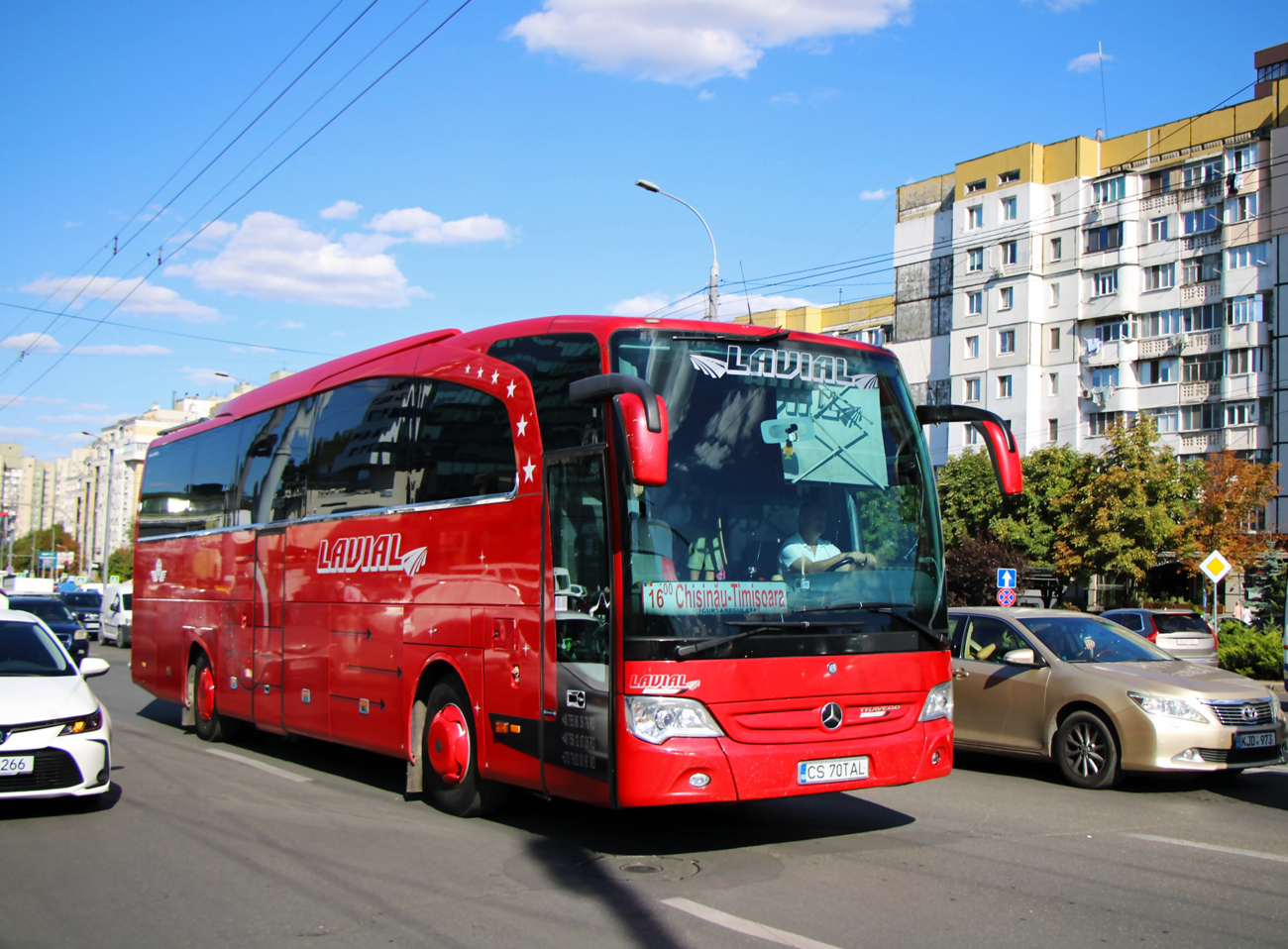 Румыния, Mercedes-Benz Travego II 15RHD № CS 70 TAL
