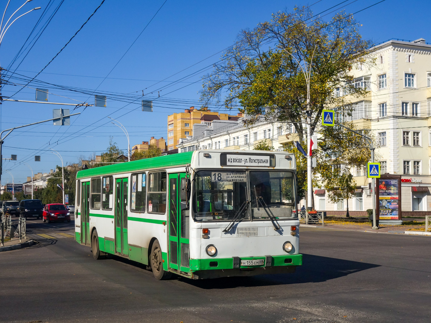 Тамбовская область, ЛиАЗ-5256.40 № Н 155 ЕМ 68