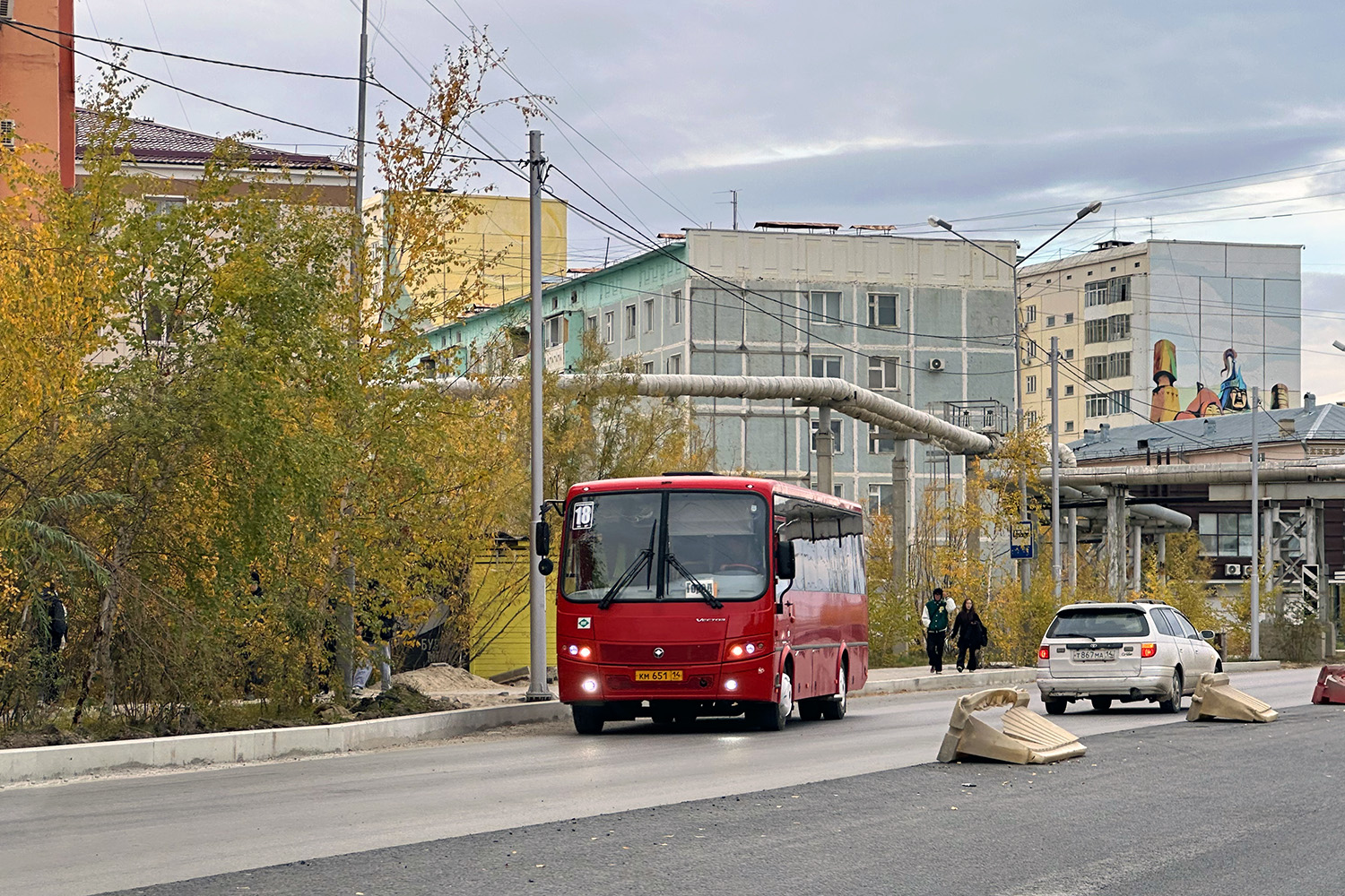 Саха (Якутия), ПАЗ-320414-14 "Вектор" № КМ 651 14