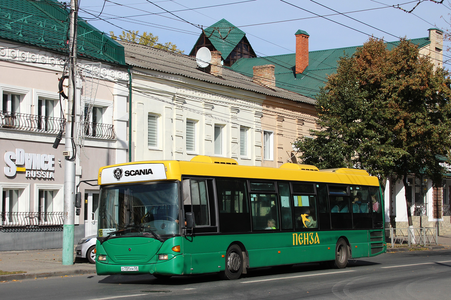 Пензенская область, Scania OmniLink I (Скания-Питер) № С 731 УН 58