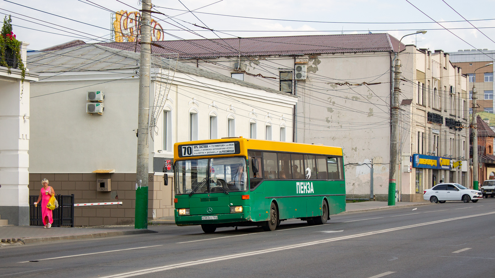 Penza region, Mercedes-Benz O405 Nr. Е 383 КС 164