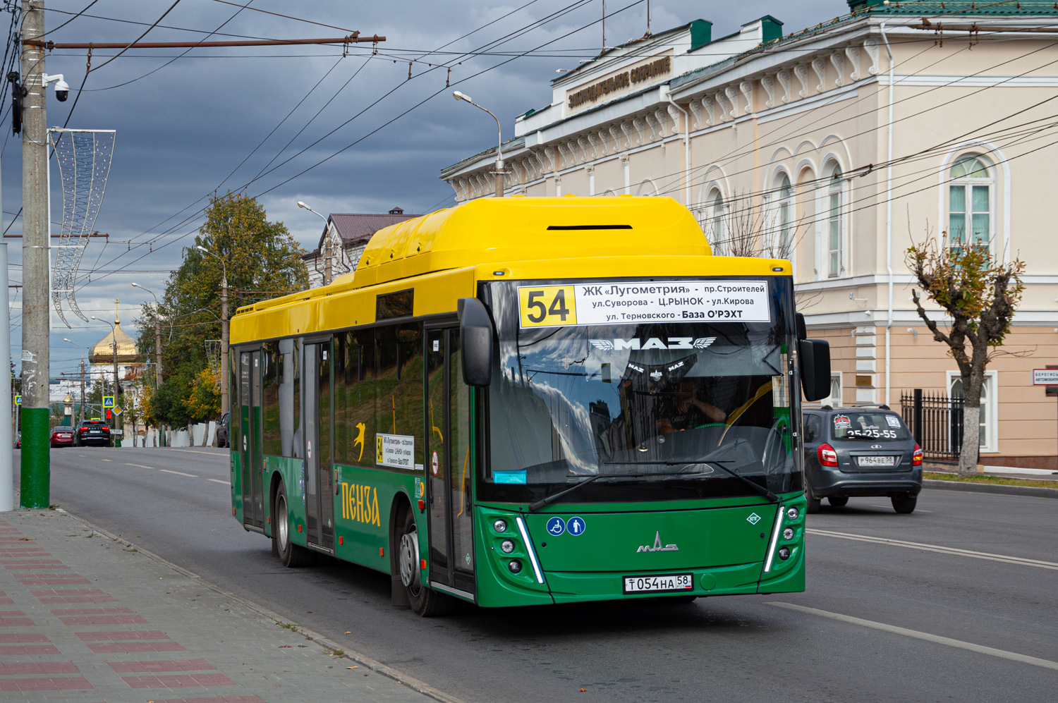 Пензенская область, МАЗ-203.948 № Т 054 НА 58