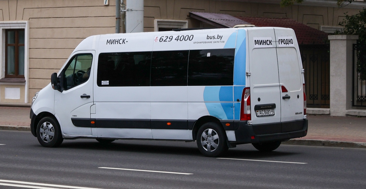 Минск, Renault Master № АС 8481-5