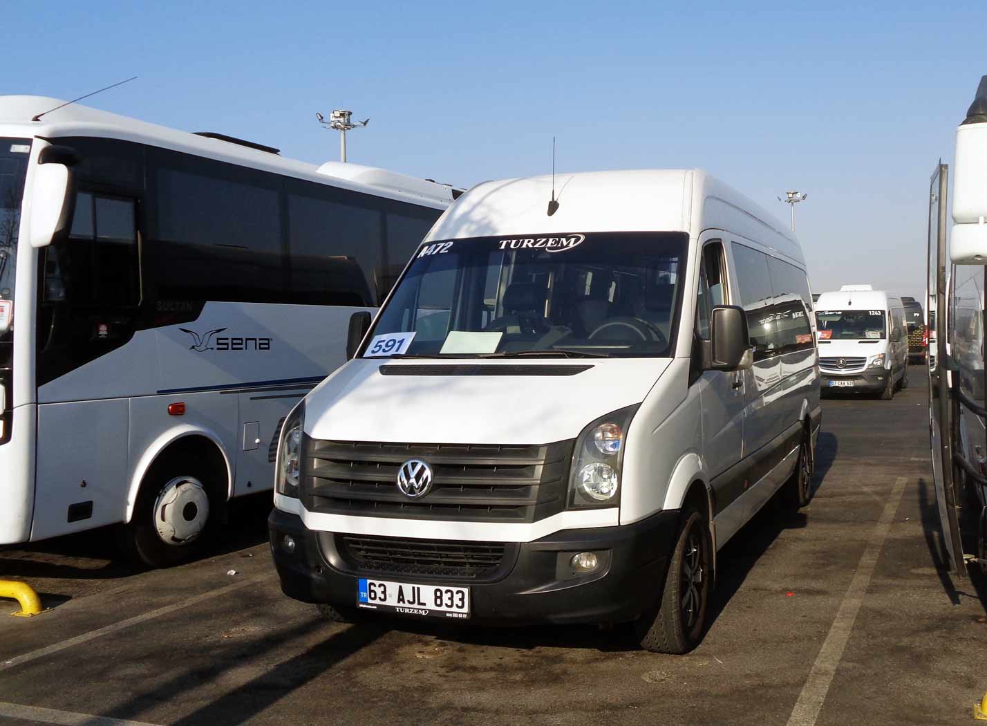 Turecko, Volkswagen Crafter č. A472