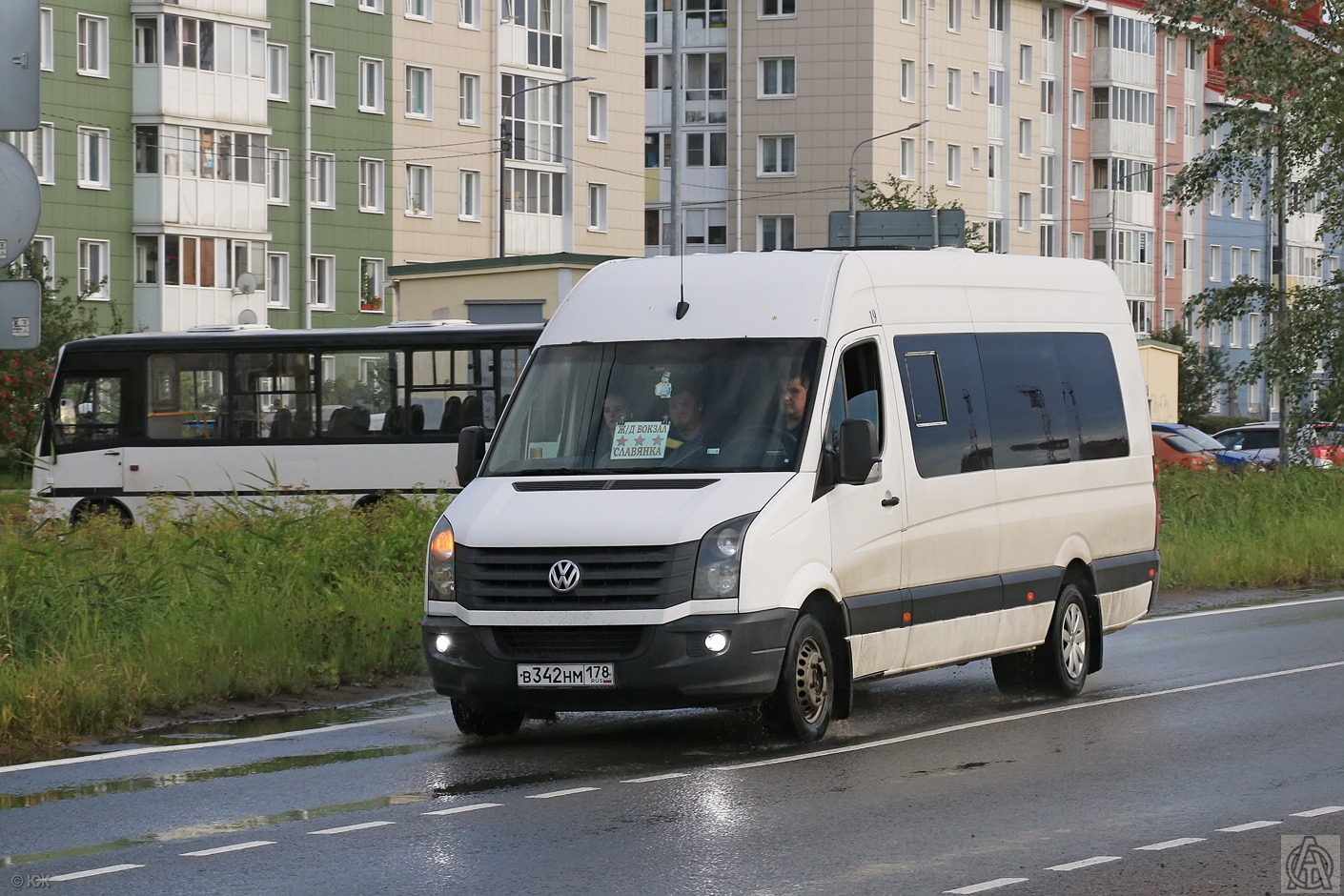 Санкт-Петербург, ПАЗ-320402-05 № Т 645 УС 198; Санкт-Петербург, Брабиль-2255 (Volkswagen Crafter) № В 342 НМ 178