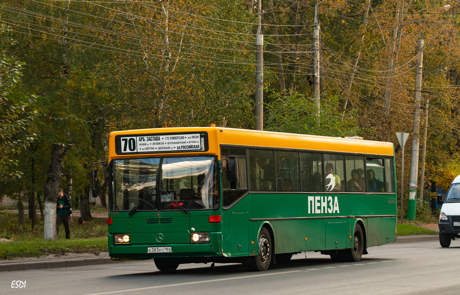 Penza region, Mercedes-Benz O405 Nr. Е 383 КС 164