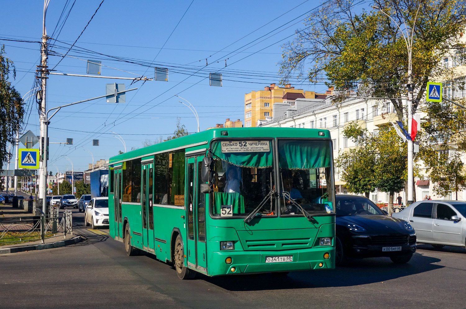 Тамбовская область, НефАЗ-5299-20-32 № О 341 ТВ 68