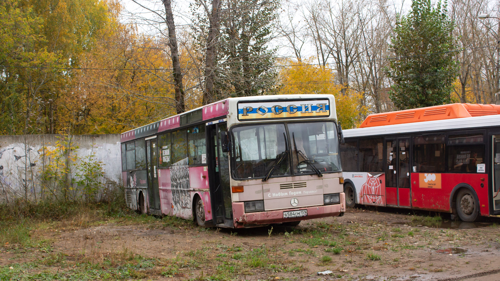 Пермский край, Mercedes-Benz O405 № А 584 СМ 159