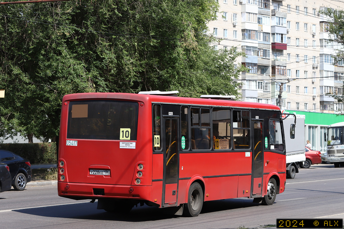 Воронежская область, ПАЗ-320412-04 "Вектор" № 05417