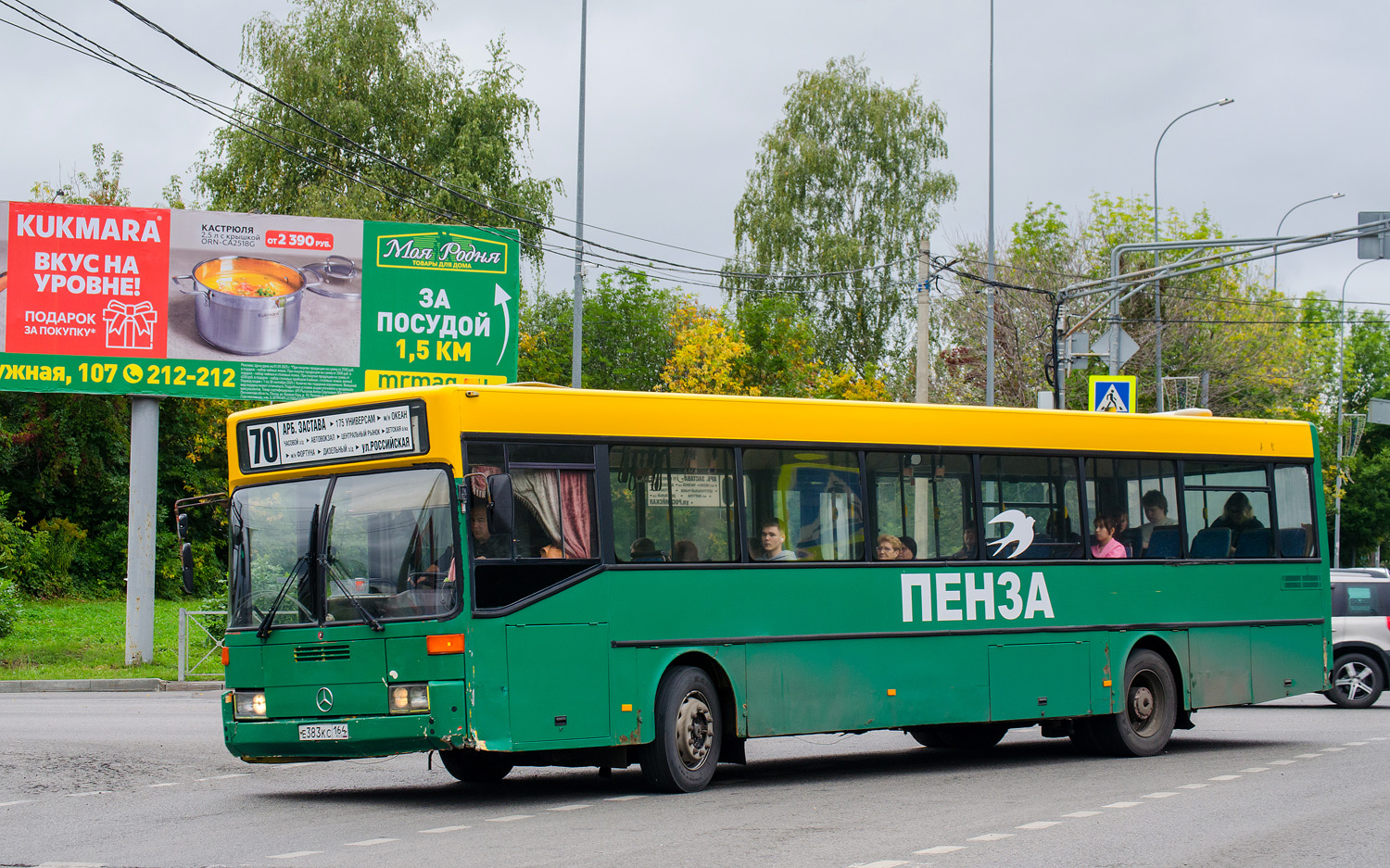 Penza region, Mercedes-Benz O405 Nr. Е 383 КС 164
