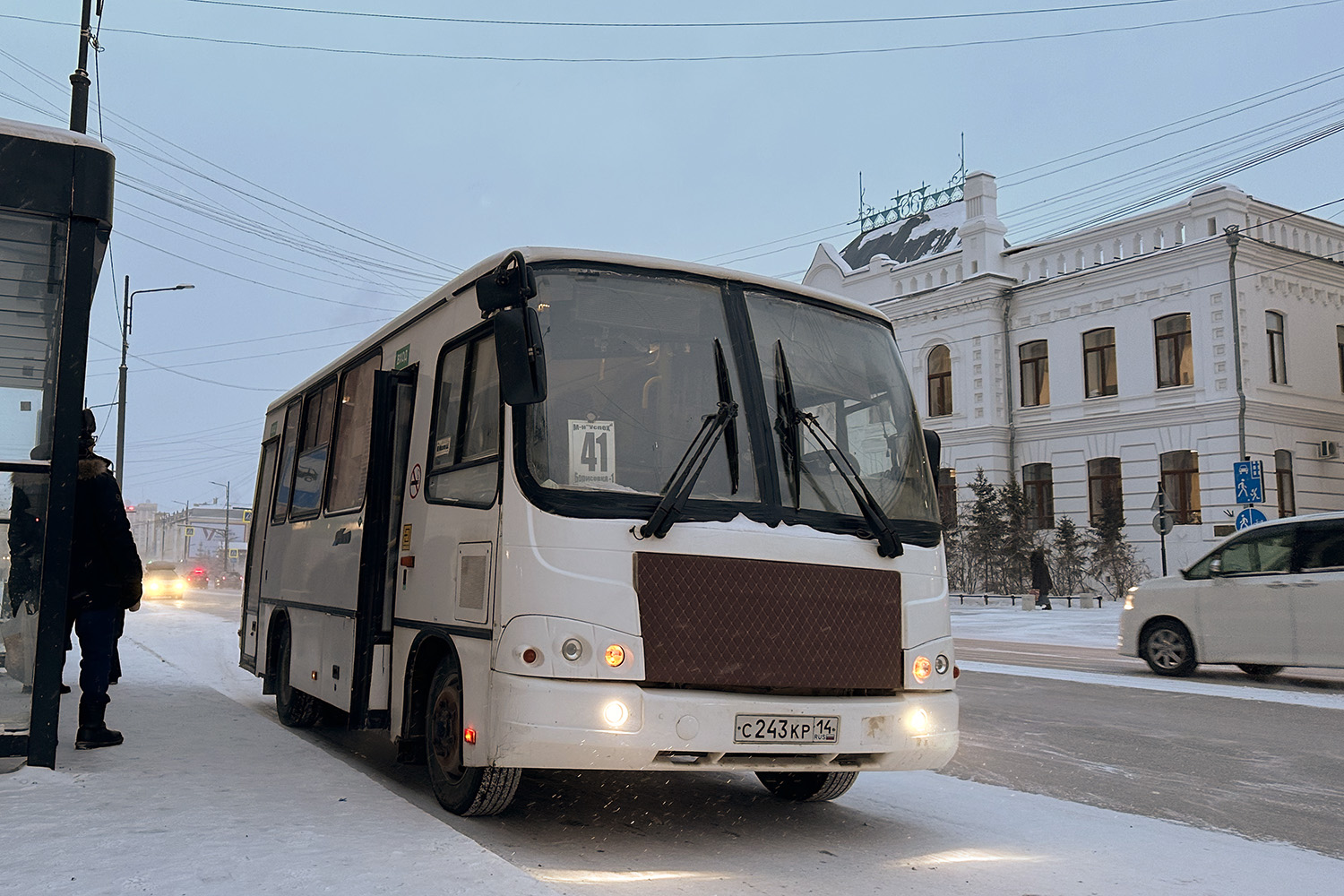 Саха (Якутия), ПАЗ-320302-08 № С 243 КР 14