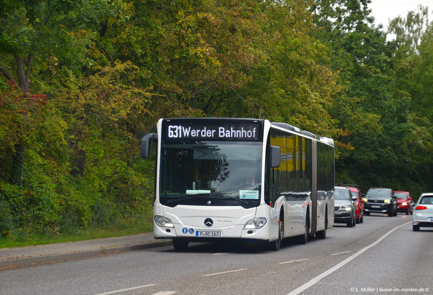 Бранденбург, Mercedes-Benz Citaro C2 G № P-AC 163