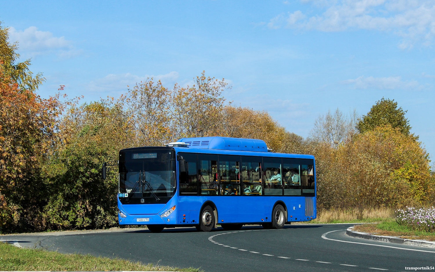 Новосибирская область, Zhong Tong LCK6105HGC Fashion № Т 468 СО 154