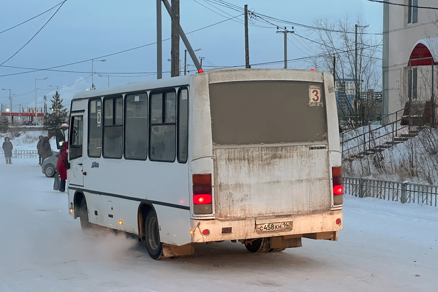 Саха (Якутия), ПАЗ-320302-08 № С 458 КН 14