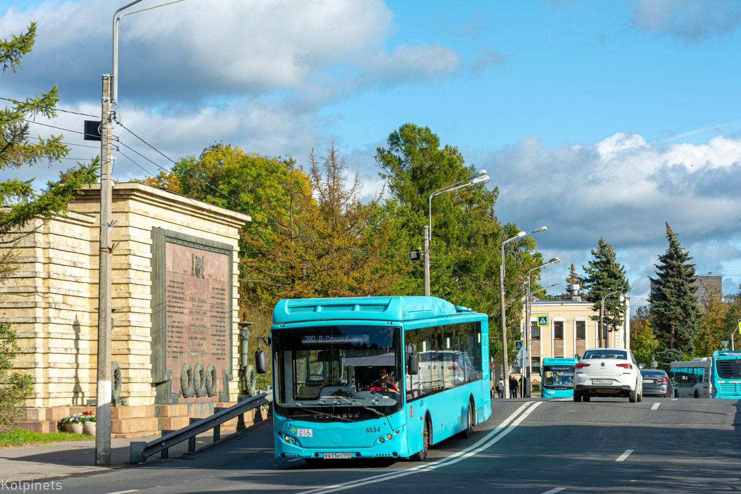 Санкт-Петербург, Volgabus-5270.G4 (CNG) № 6534