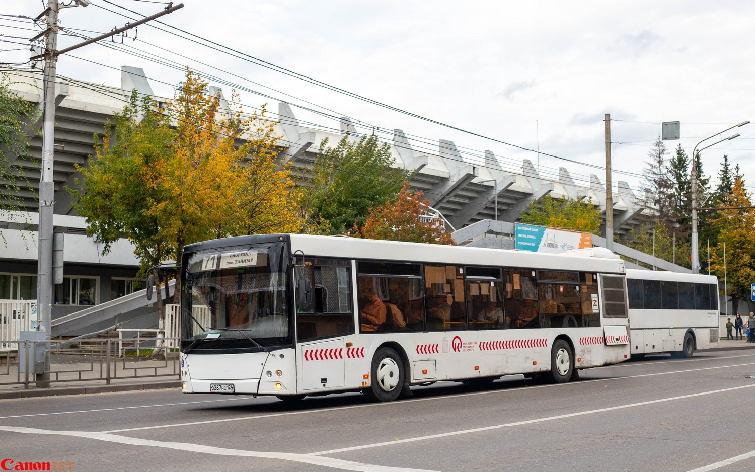 Красноярский край, МАЗ-203.067 № О 267 НС 124