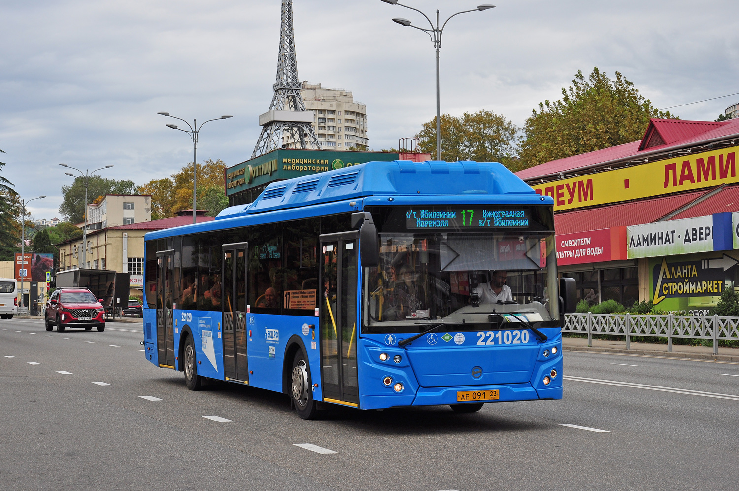 Краснодарский край, ЛиАЗ-5292.67 (CNG) № 221020
