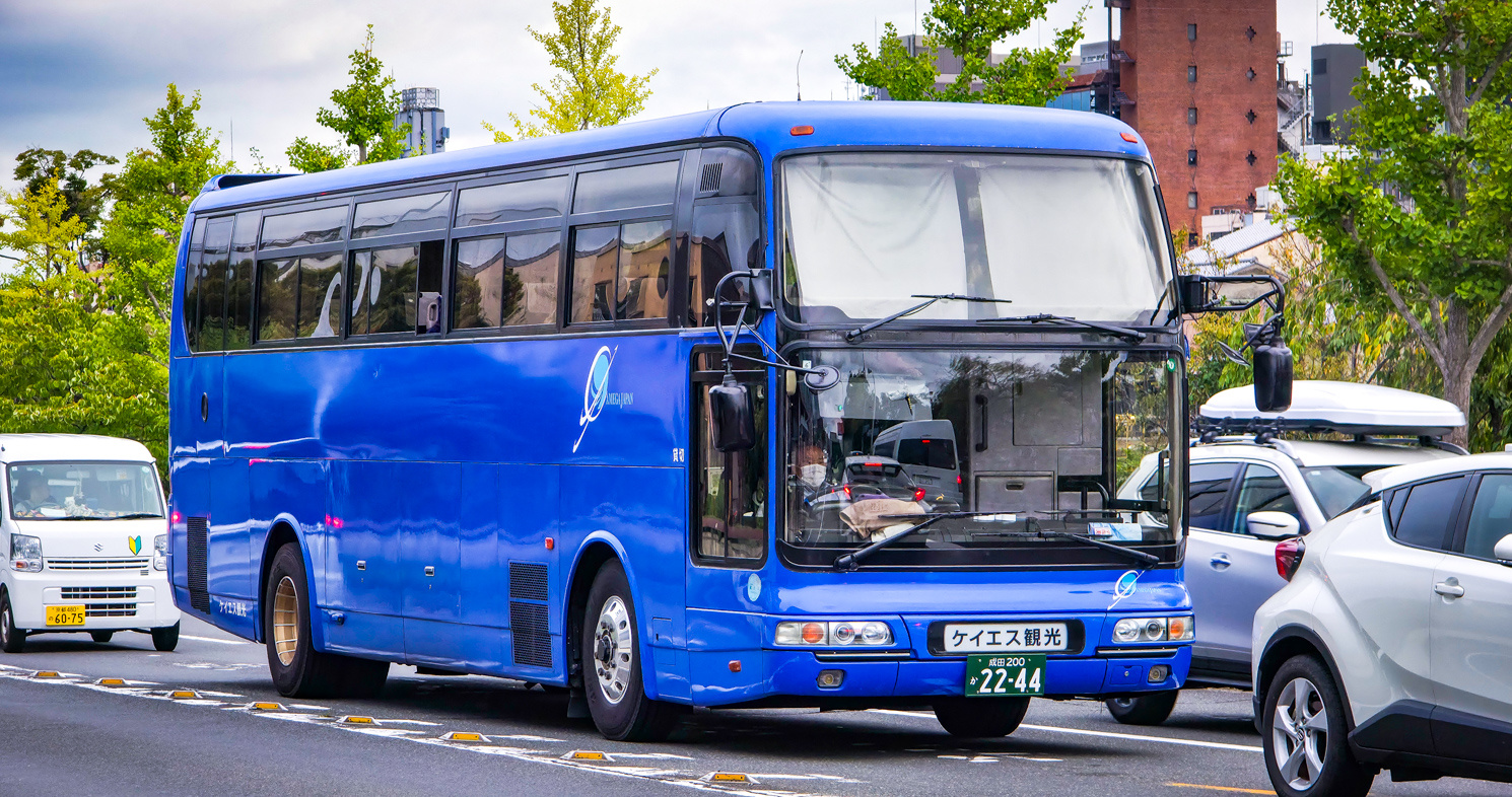 Япония, Mitsubishi Fuso Aero Queen № 成田200か2244