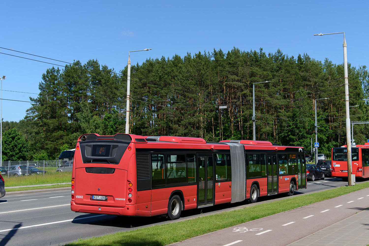 Литва, Scania Citywide LFA № V8002