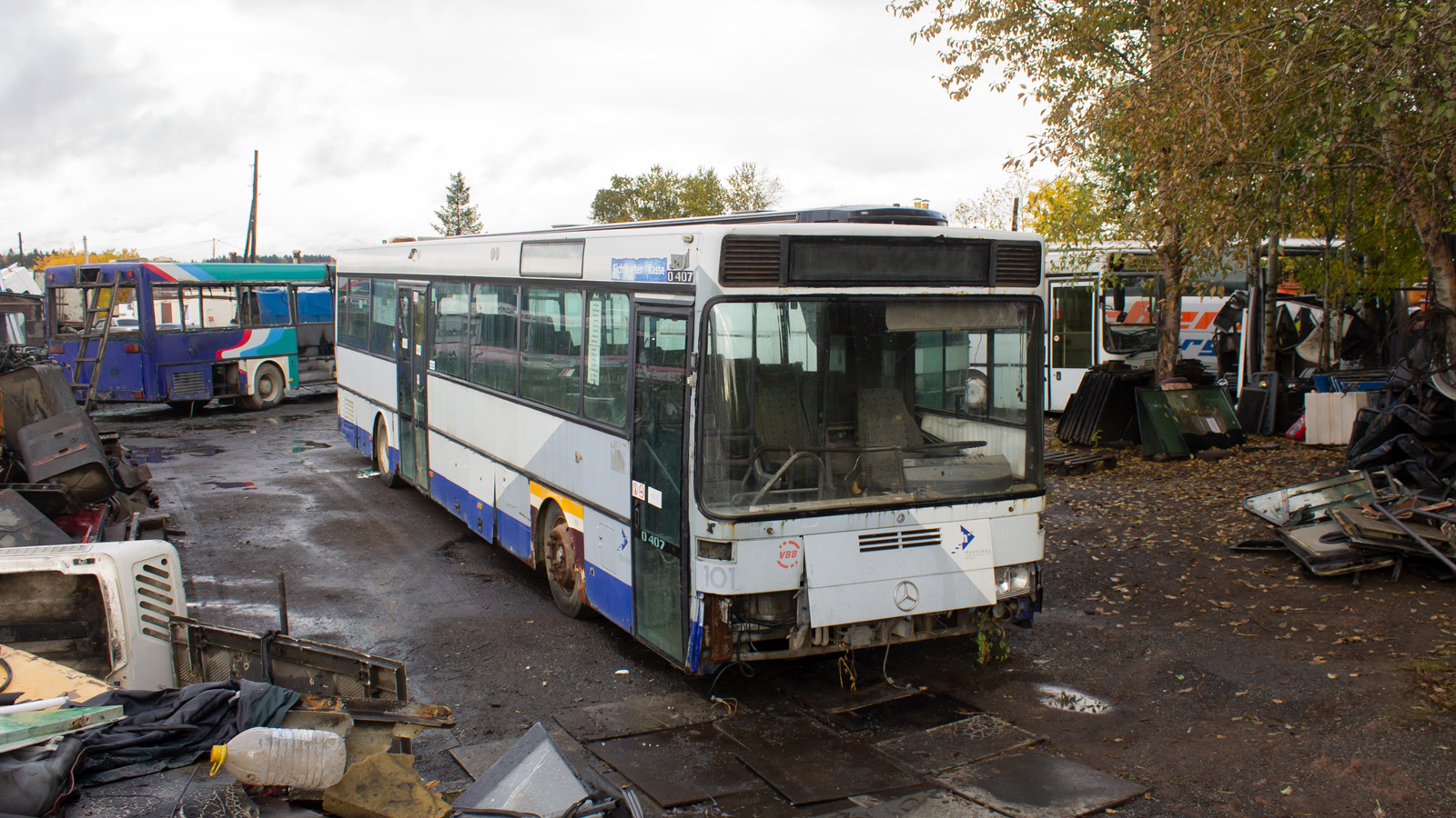 Пермский край, Mercedes-Benz O407 № АС 506 59; Пермский край, Mercedes-Benz O407 № С 569 ОТ 18