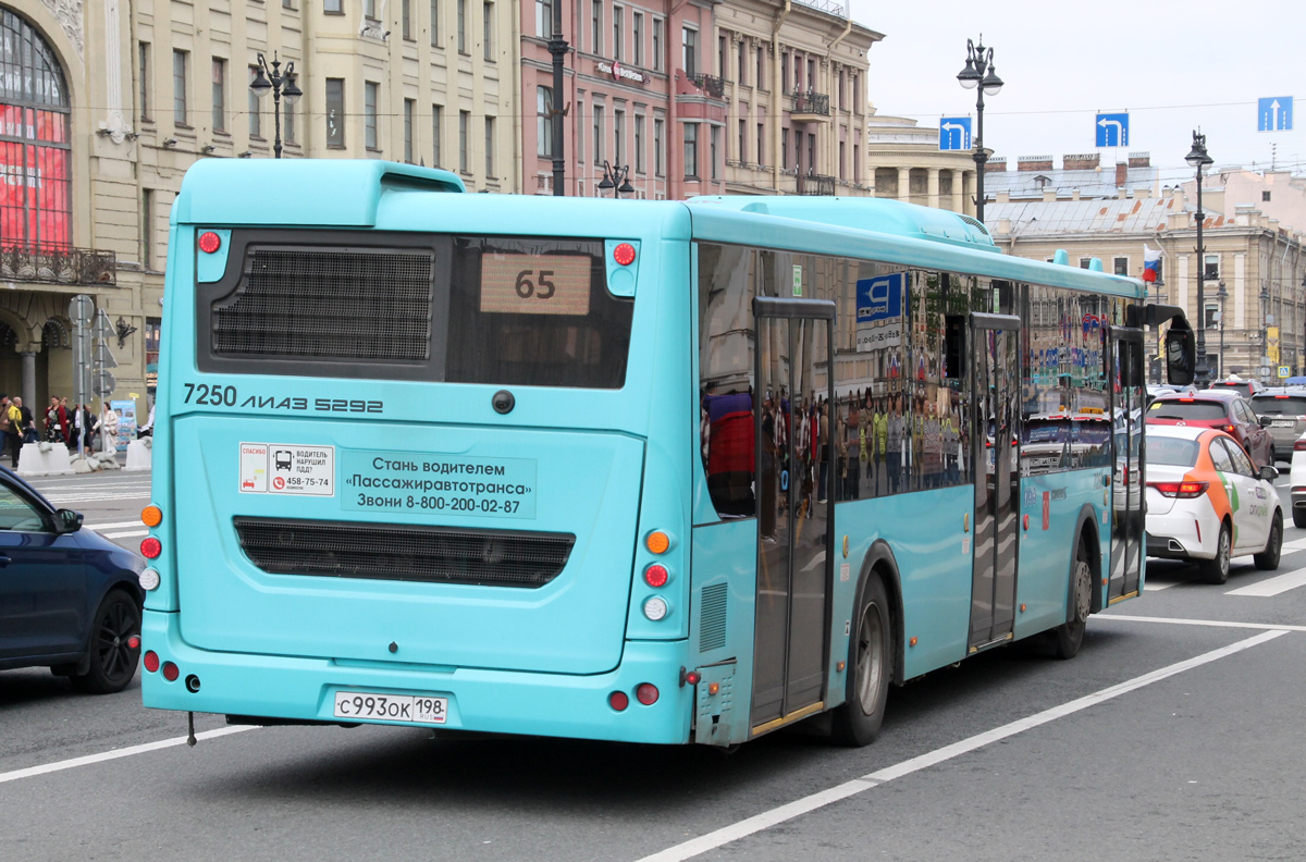 Saint Petersburg, LiAZ-5292.65 # 7250