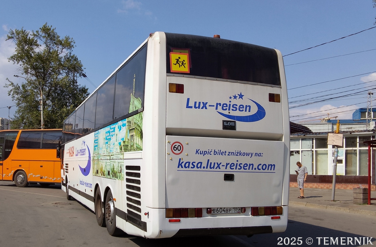 Doněcká oblast, Setra S315HDH č. М 831 АВ 180; Doněcká oblast, EOS 233 č. B 604 BP 180