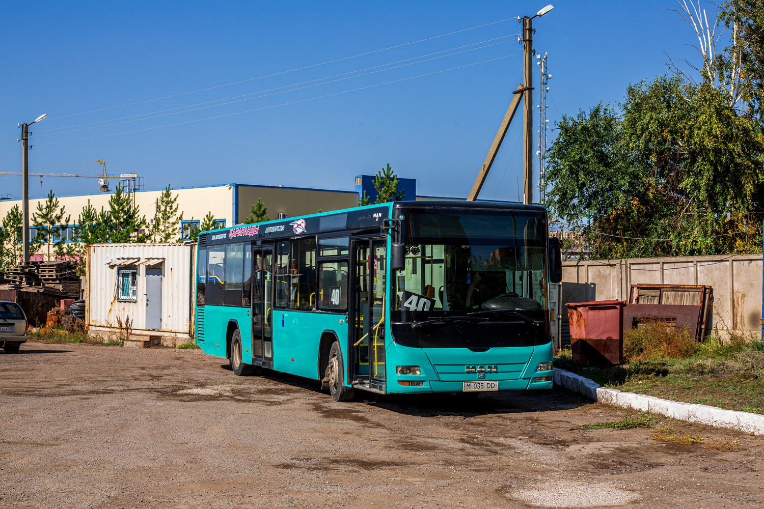 Карагандзінская вобласць, MAN A78 Lion's City LE EL283 № M 035 DD