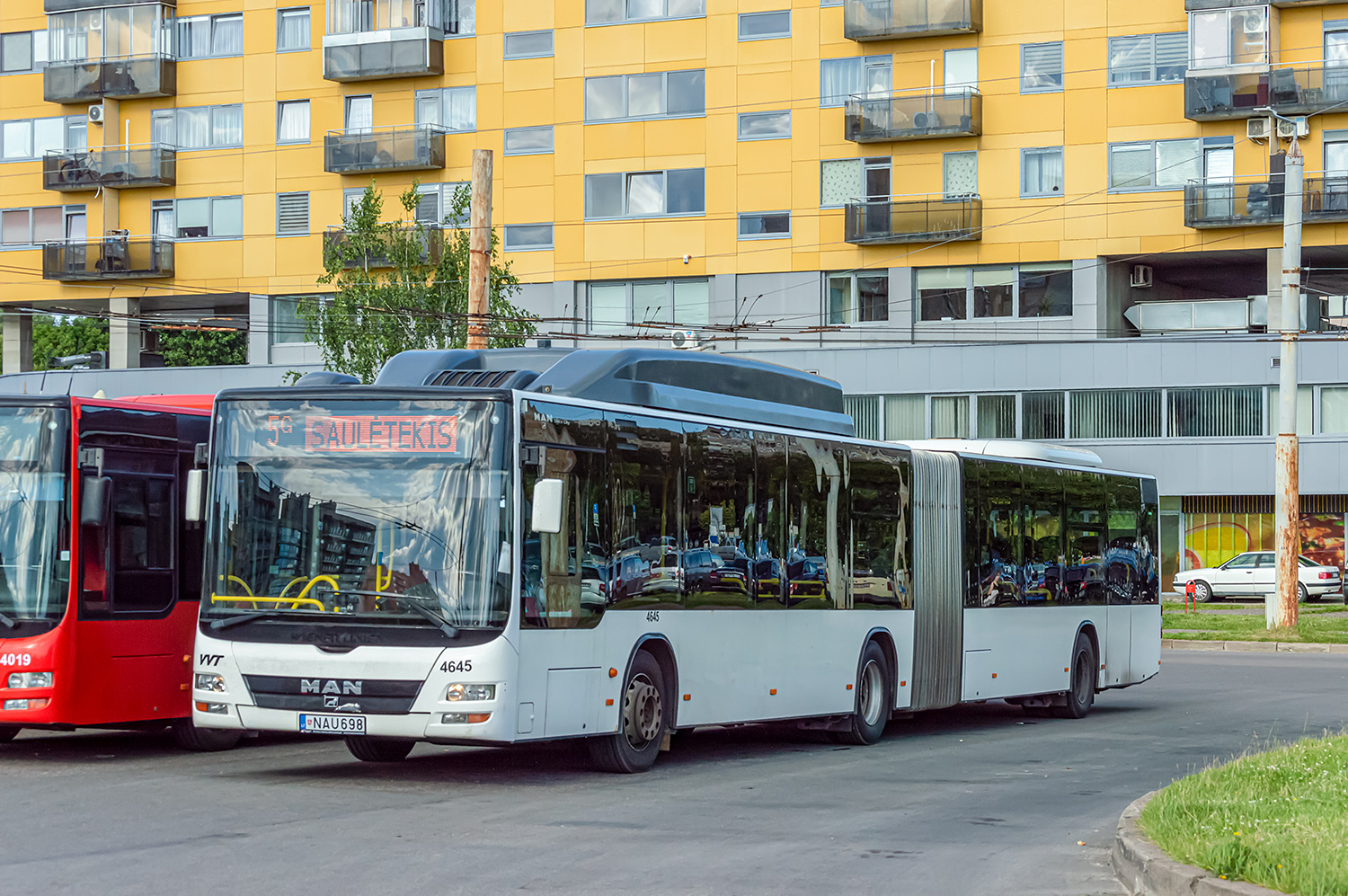 Litauen, MAN A23 Lion's City G NG273 LPG Nr. 4645