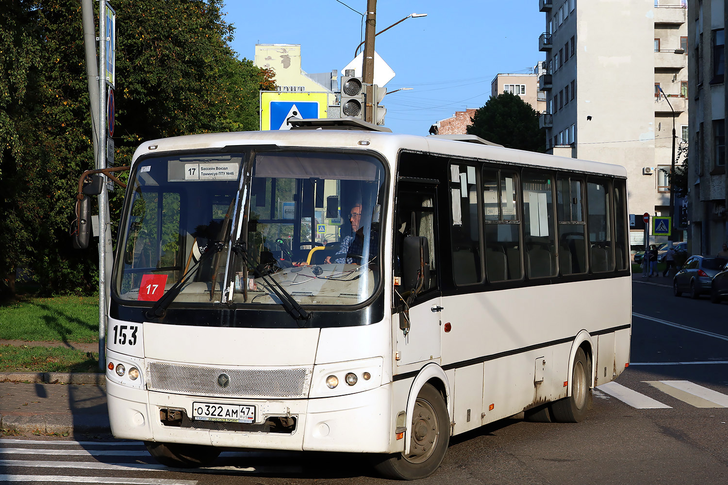 Ленинградская область, ПАЗ-320412-05 "Вектор" № 153