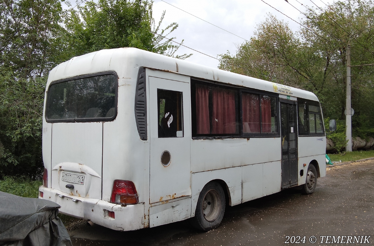 Ростовская область, Hyundai County LWB C11 (ТагАЗ) № О 303 УЕ 161