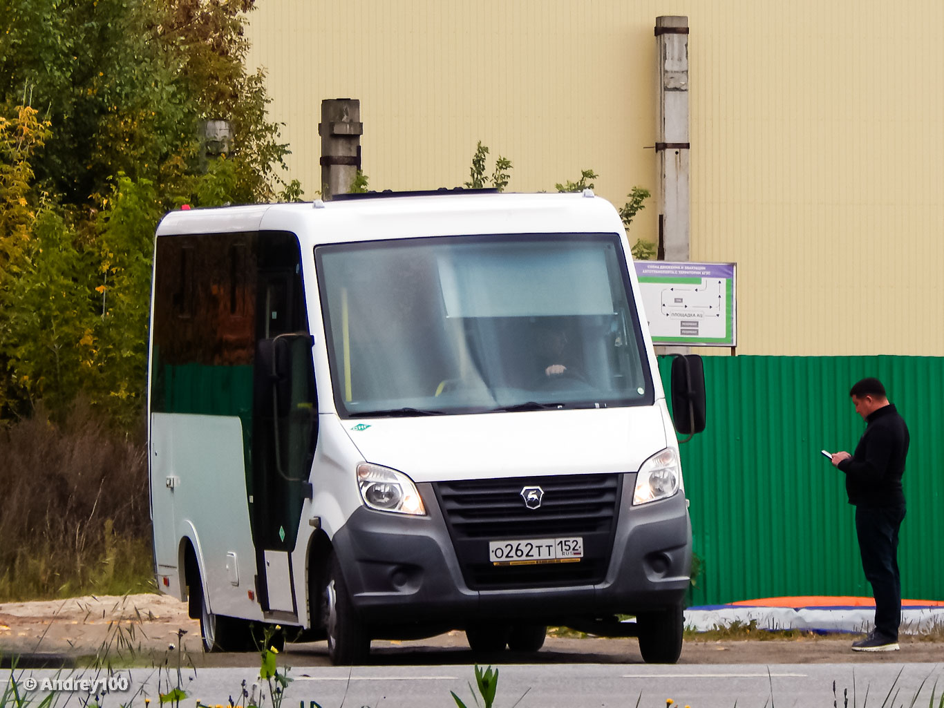 Чувашия, ГАЗ-A63R45 Next № О 262 ТТ 152